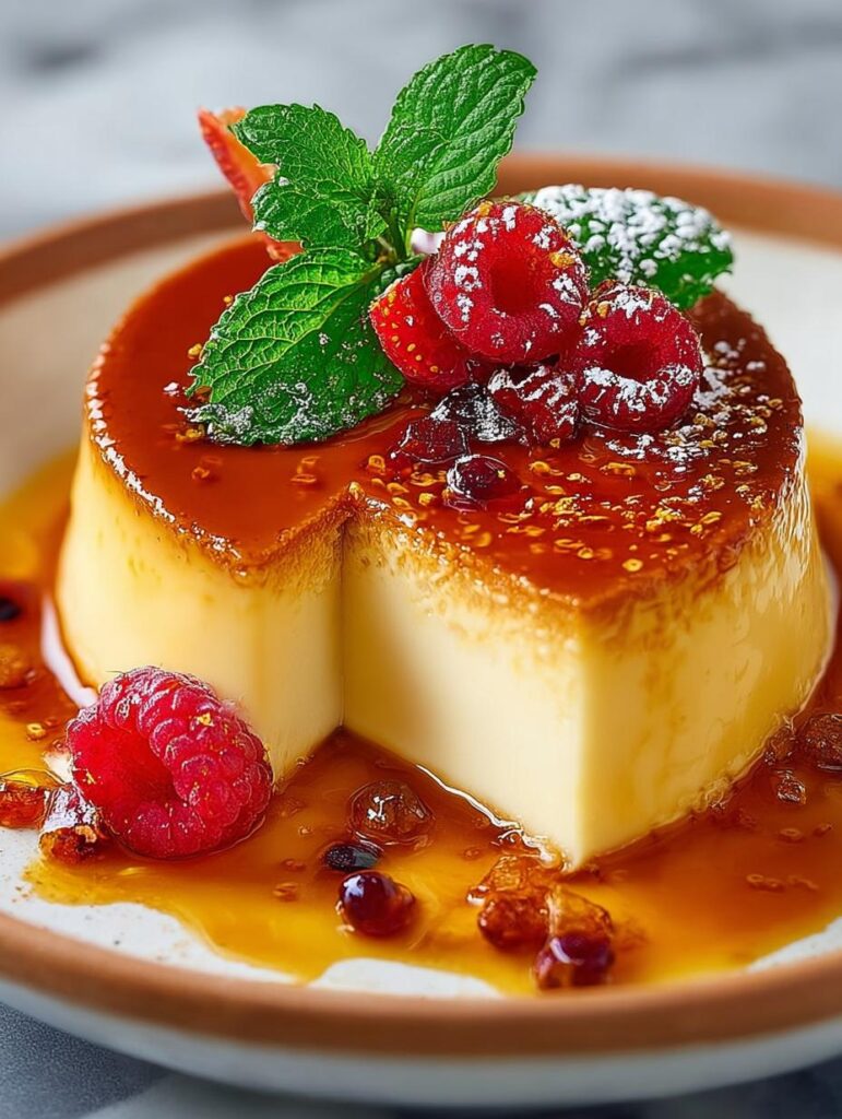 Creamy Cheese Flan