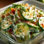 Creamy Cucumber Salad with