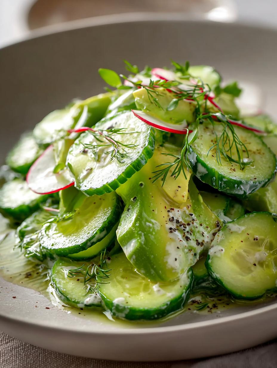 Creamy Fresh Cucumber Avocado: 7 Reasons You'll Love It - Creamy Fresh Cucumber Avocado - main visual representation