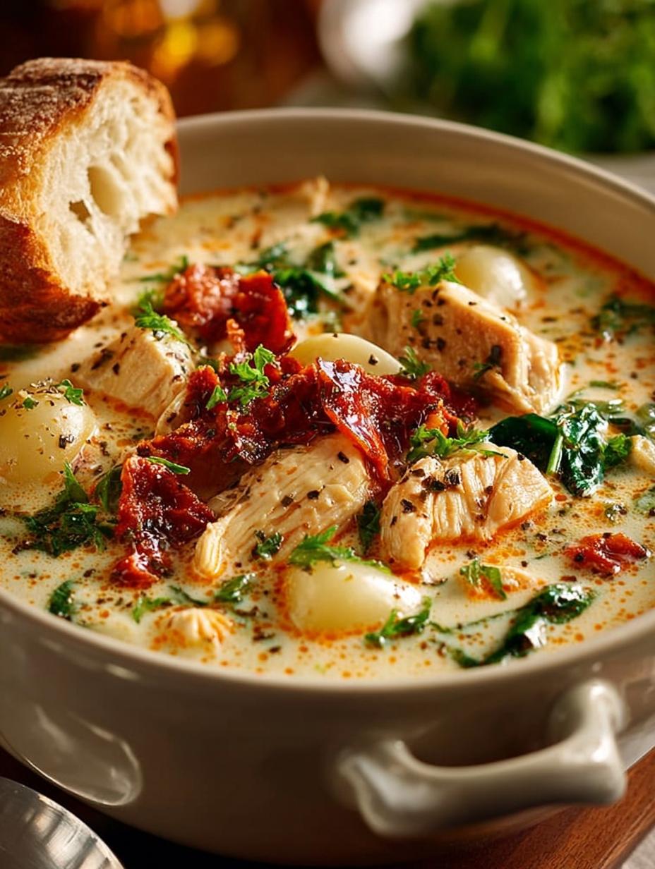 Creamy Marry Chicken Soup