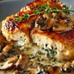 Creamy Mushroom Asiago Chicken