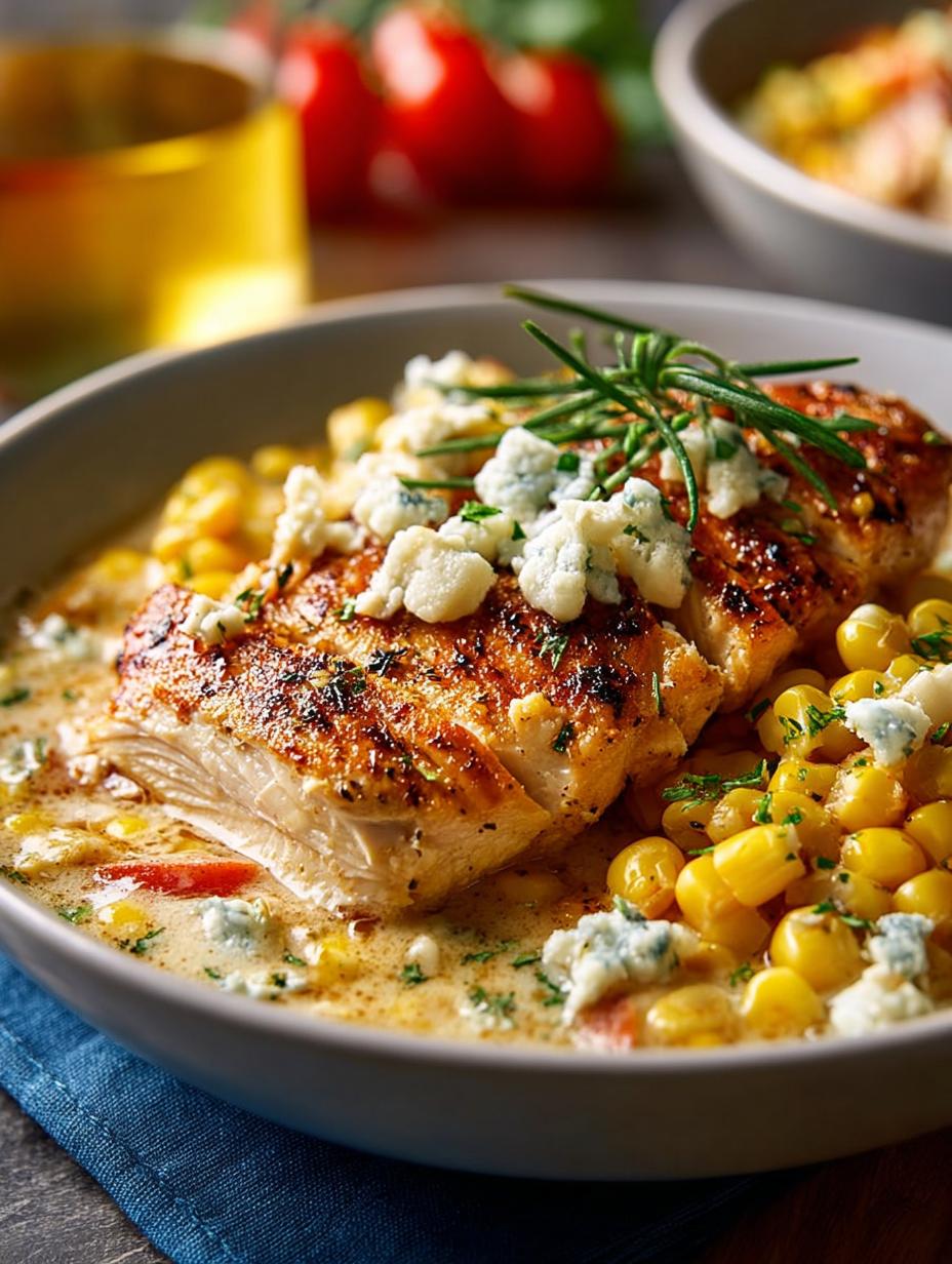 Creamy Southwest Chicken Corn Chowder Delight - Creamy Southwest Chicken Corn - main visual representation