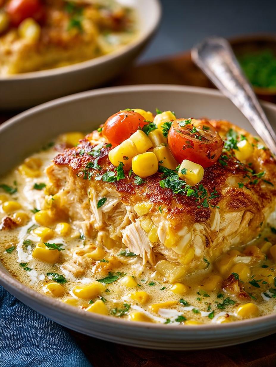 Creamy Southwest Chicken Corn Chowder Delight - Creamy Southwest Chicken Corn - additional detail