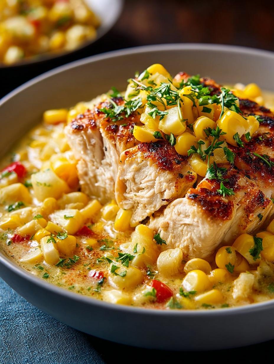 Creamy Southwest Chicken Corn