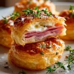 Crispy Beef Ham Cheese