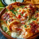 Crispy Crab Shrimp Queso