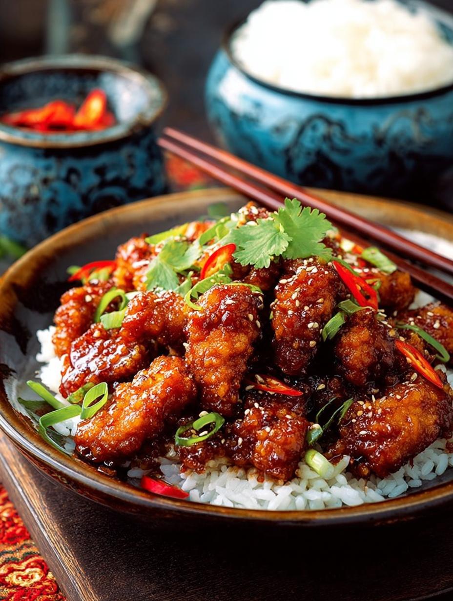 Crispy Ginger Chicken with Savory Sauce for Dinner 6 Crispy Ginger Chicken with Savory Sauce for Dinner - Crispy Ginger Chicken with - additional detail