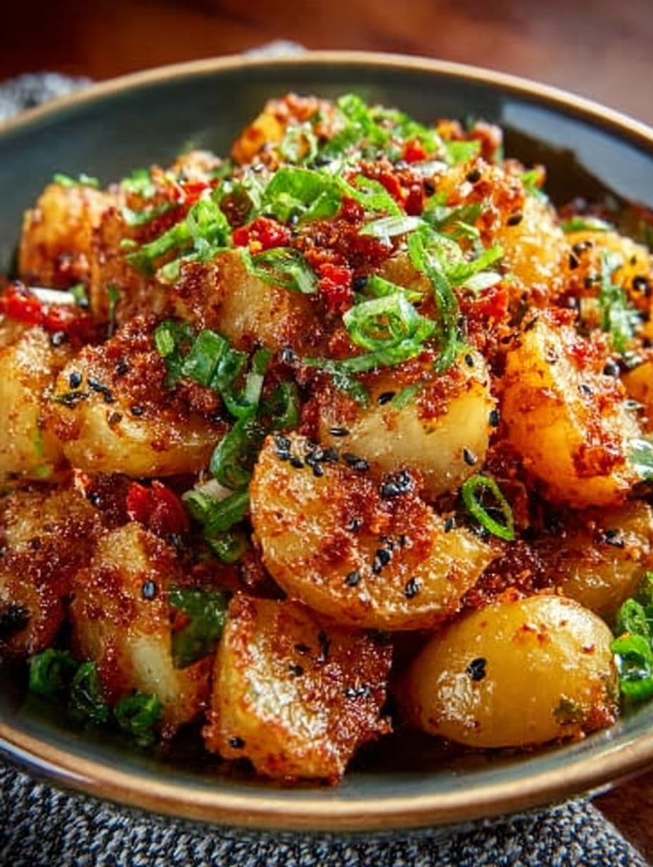 Crispy Gochujang Potato Salad: 5 Simple Steps - Crispy Gochujang Potato Salad - main visual representation