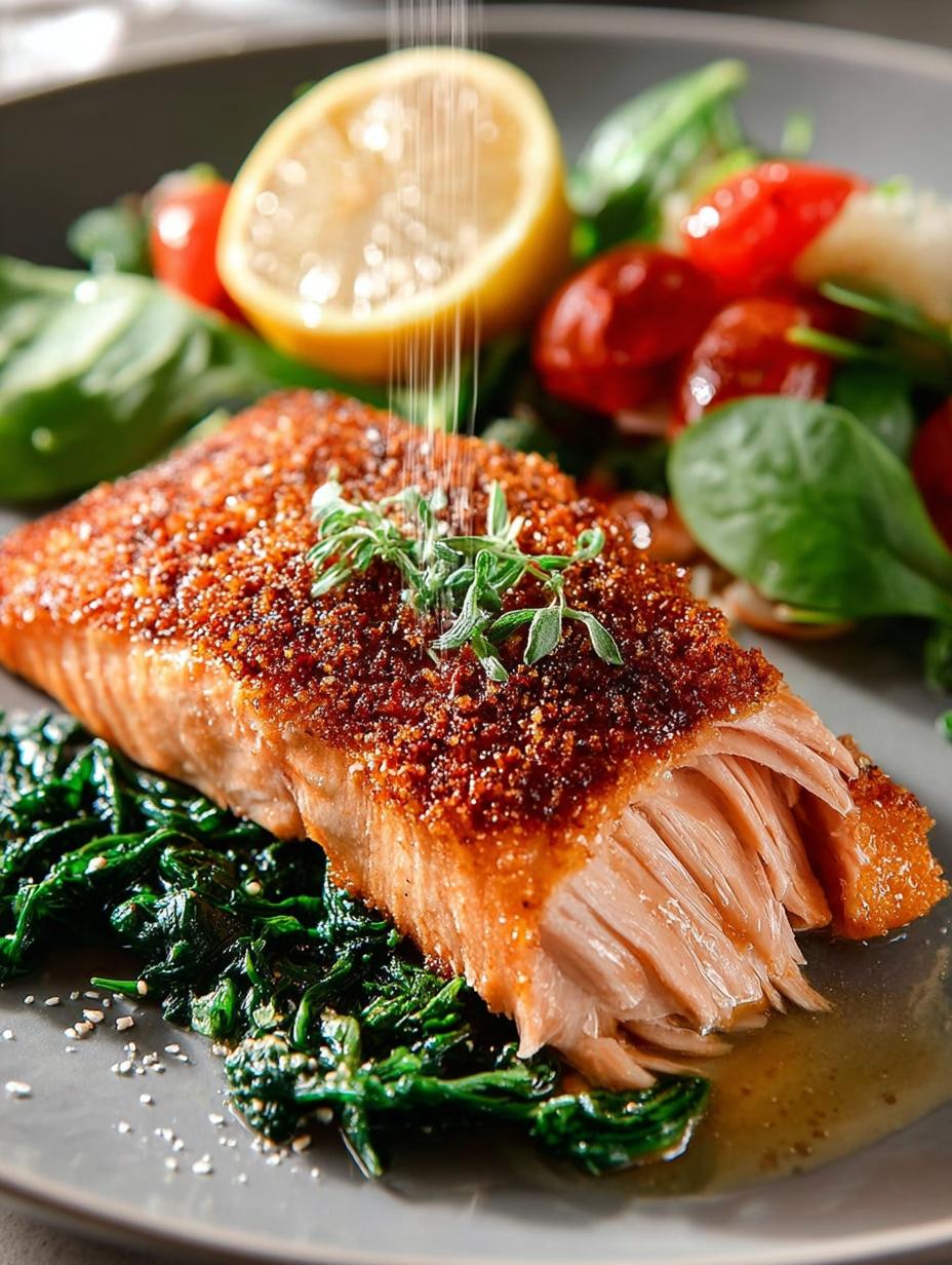 Crispy Pan Seared Salmon: 7 Steps to Perfection - Crispy Pan Seared Salmon - additional detail
