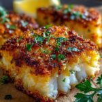 Crispy Parmesan Crusted Baked