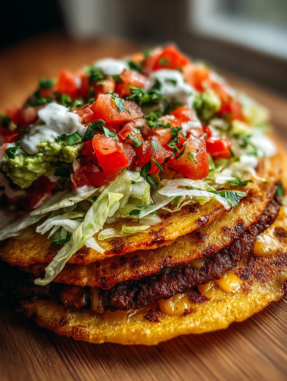 Crispy Smash Burger Tacos: 7 Irresistible Ways to Enjoy - Crispy Smash Burger Tacos - additional detail