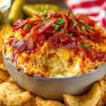 Crockpot Bacon Cheeseburger Dip
