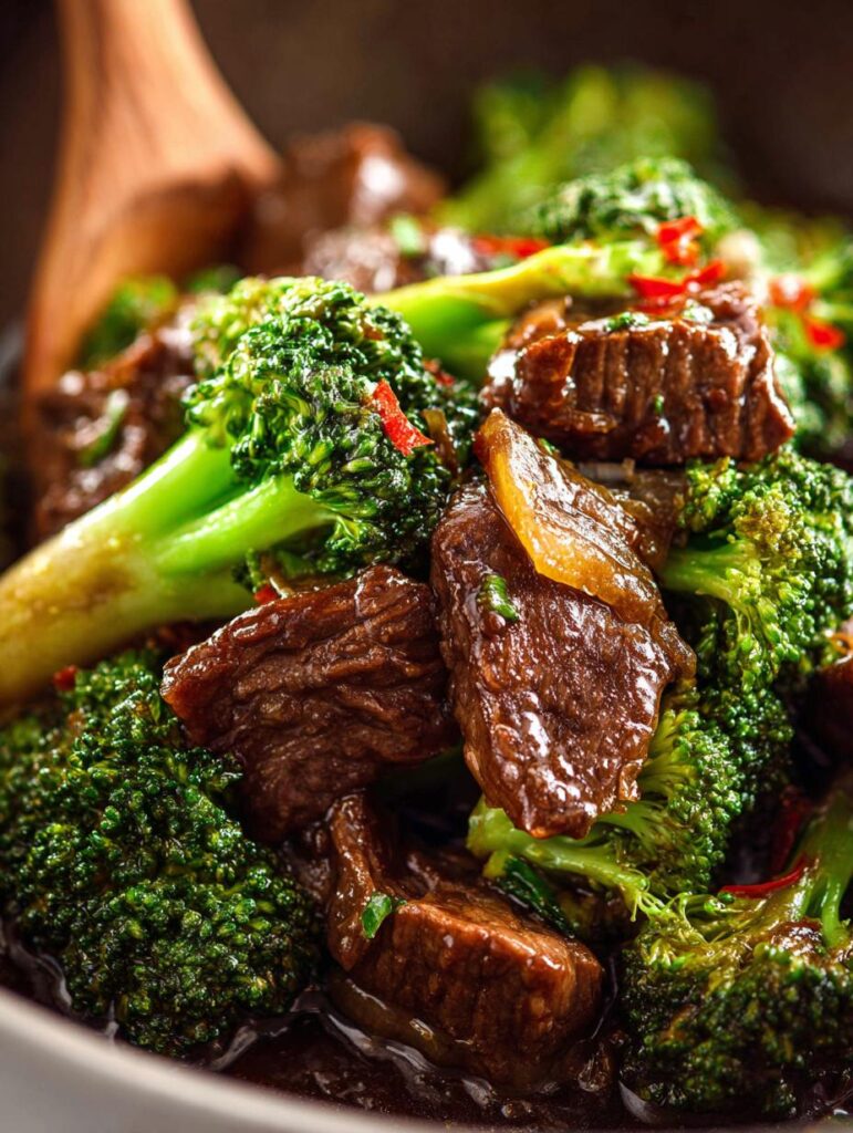 Crockpot Beef Broccoli