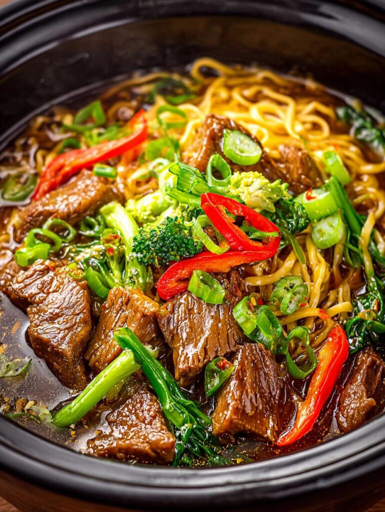 Crockpot Beef Mein