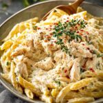 Crockpot Chicken Alfredo