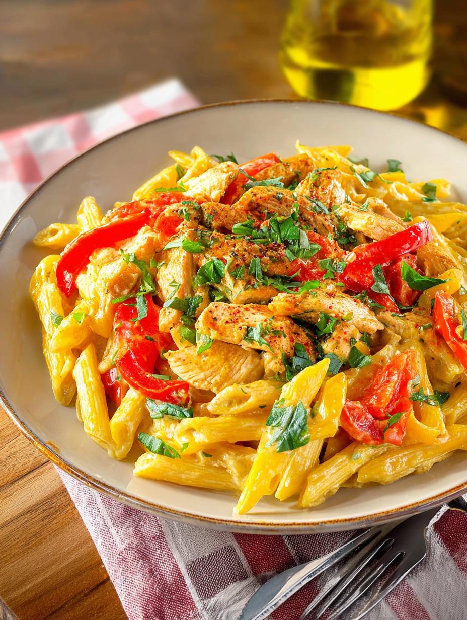 Crockpot Chicken Fajita Pasta: 6 Irresistible Tex-Mex Flavors - Crockpot Chicken Fajita Pasta - main visual representation