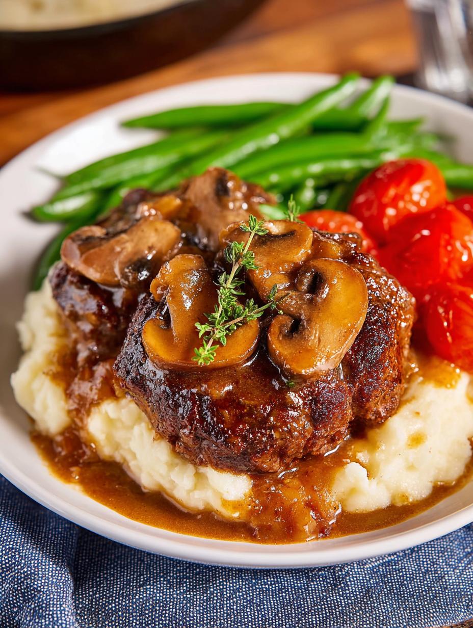 Crockpot Salisbury Steak: 5 Steps to Comforting Perfection - Crockpot Salisbury Steak - main visual representation