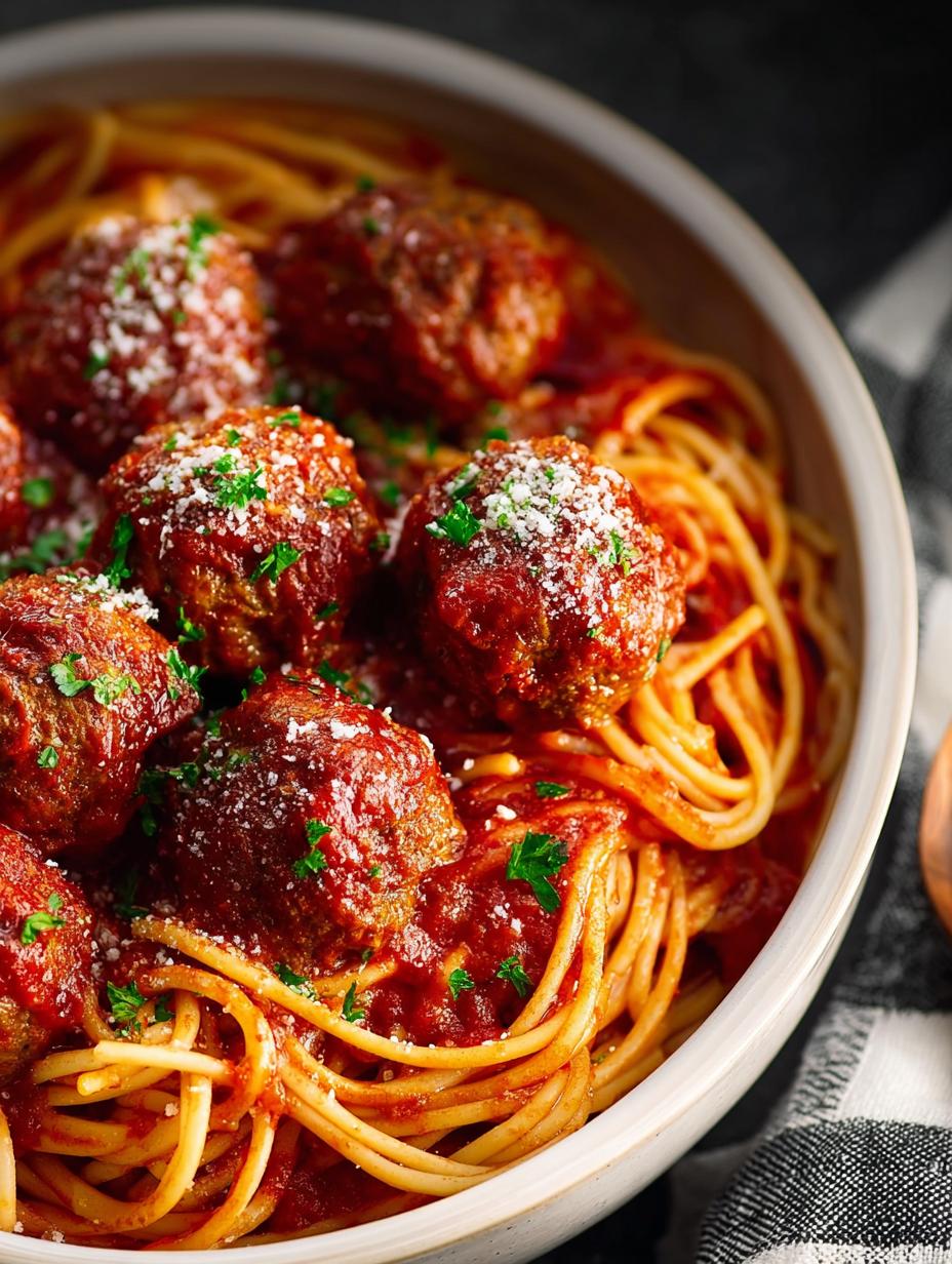 Crockpot Spaghetti Meatballs: 6 Hours to Comforting Bliss - Crockpot Spaghetti Meatballs - main visual representation
