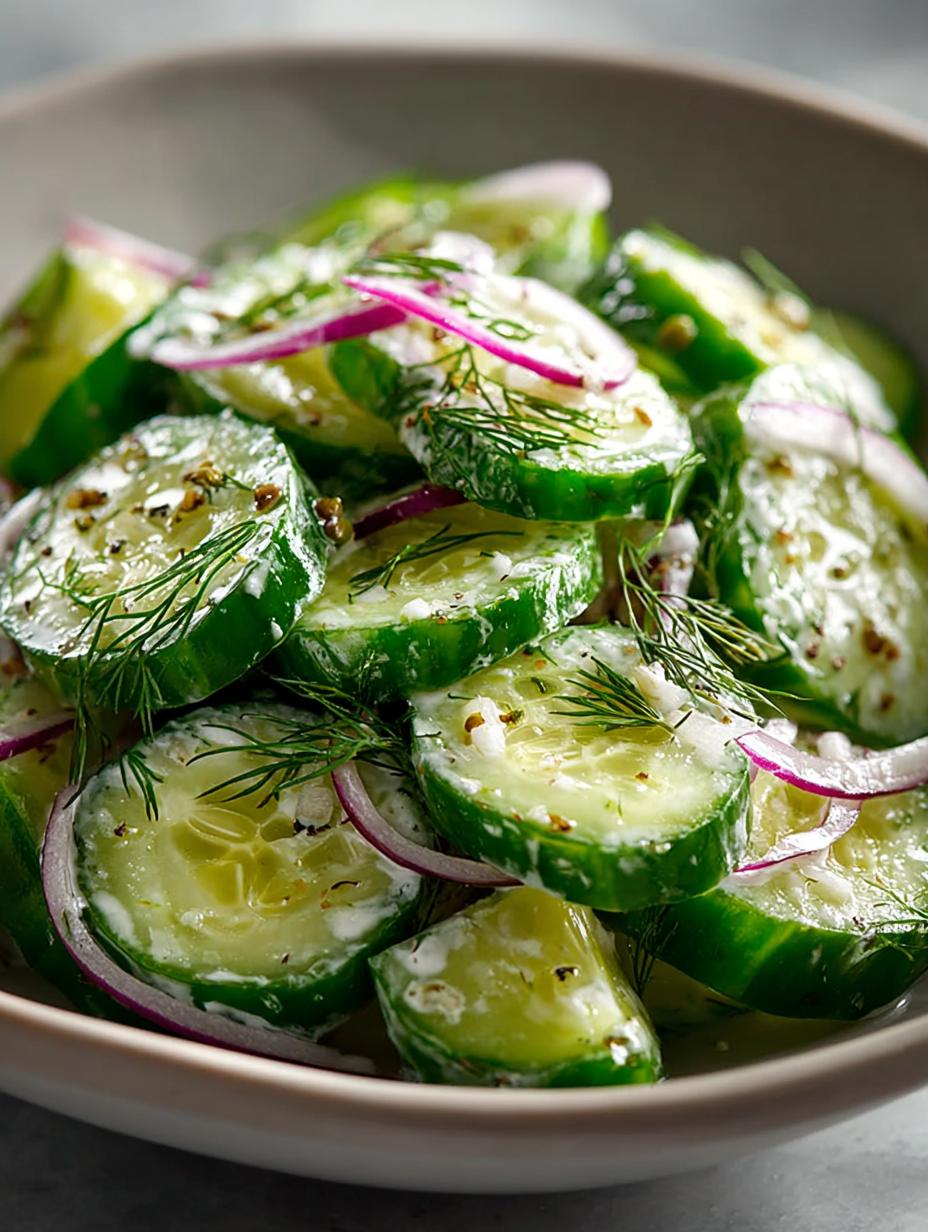 Cucumber Dill Salad Fresh: 5 Zesty Ingredients You Need - Cucumber Dill Salad Fresh - additional detail