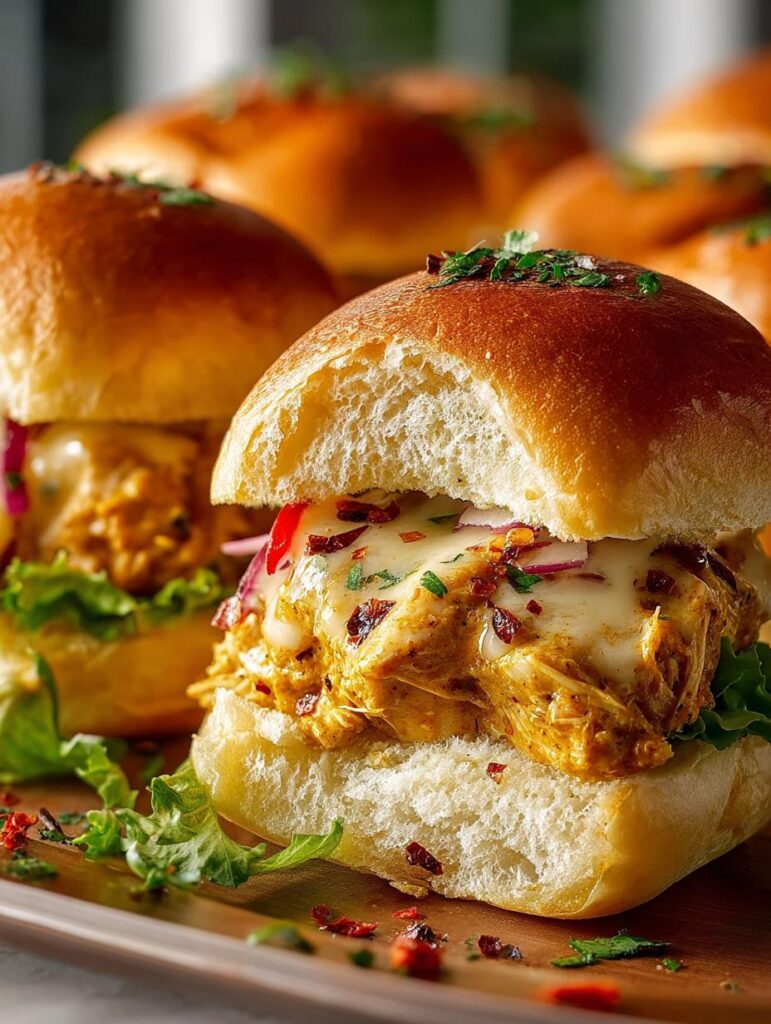 Curried Chicken Sliders