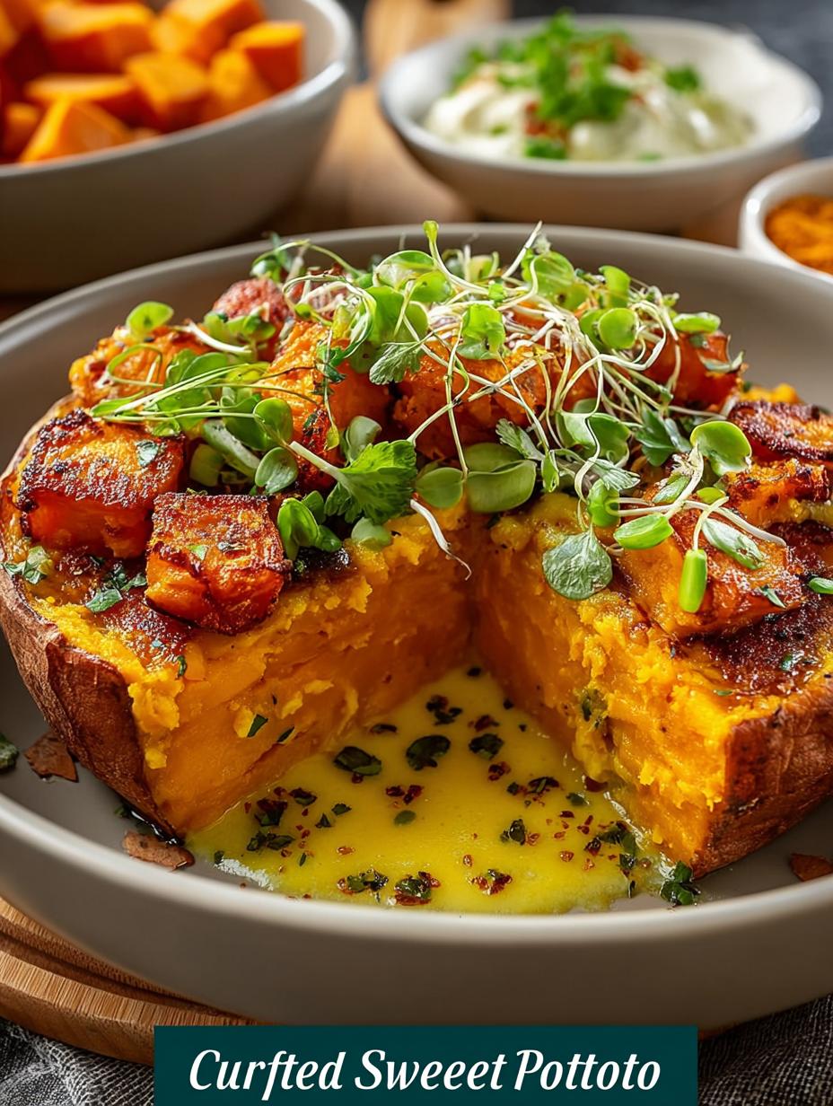 Curried Sweet Potato