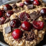 Dark Chocolate Cherry Oatmeal