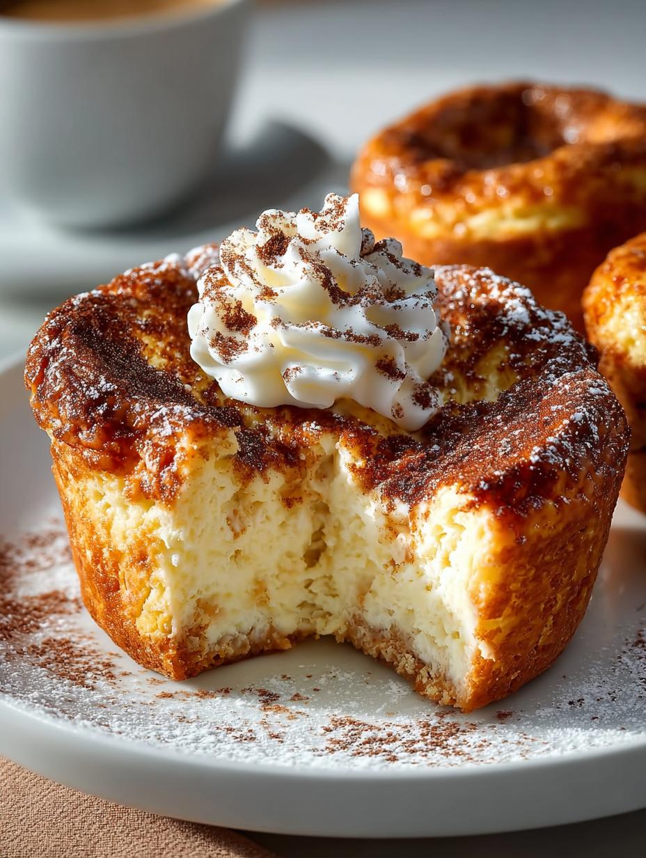 Decadent Cheesecake Stuffed Cinnamon