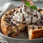 Decadent Skillet Cookie Cheesecake
