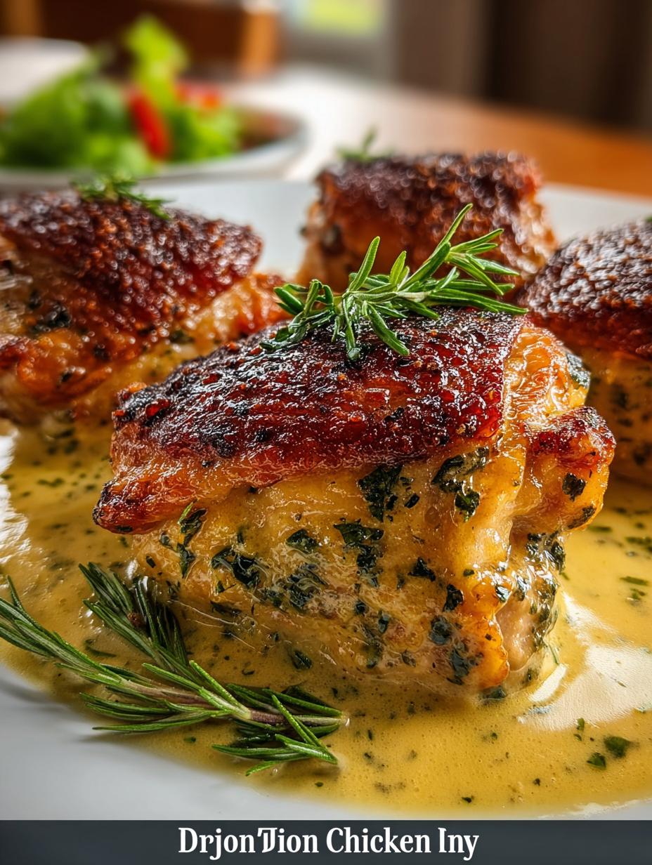 Dijon Chicken Thighs