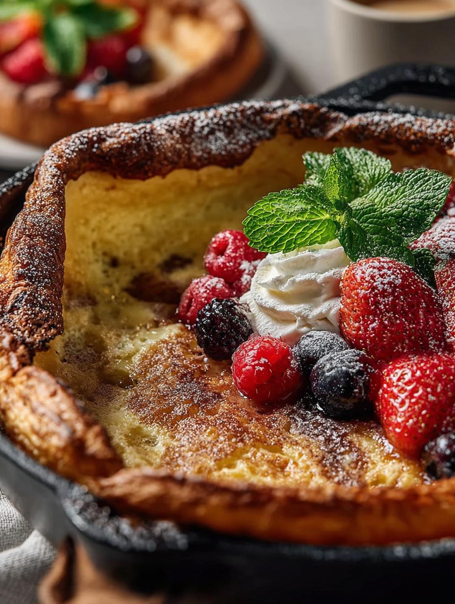 Dutch Baby Pancake: 5 Steps to a Fluffy Morning Delight - Dutch Baby Pancake - main visual representation