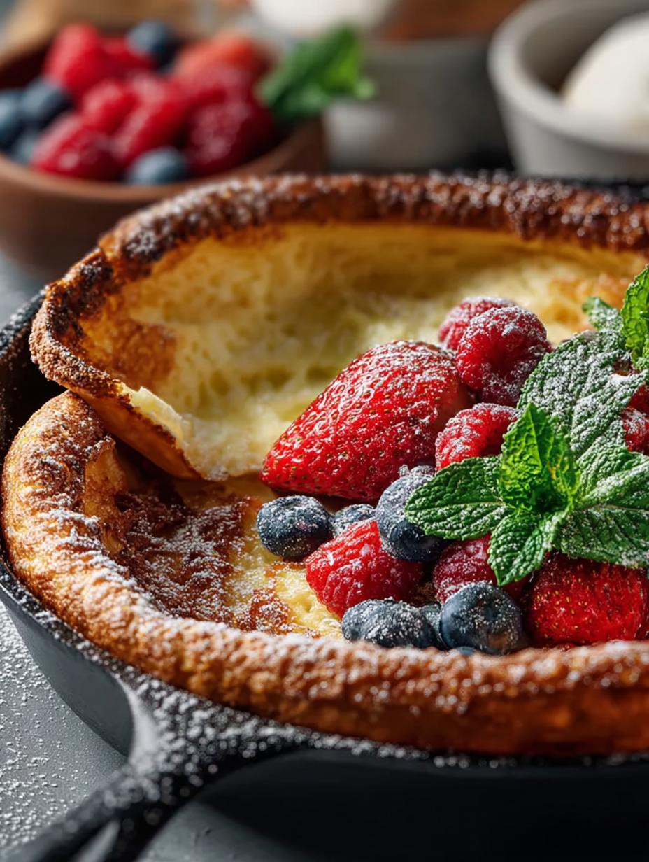 Dutch Baby Pancake: 5 Steps to a Fluffy Morning Delight - Dutch Baby Pancake - additional detail