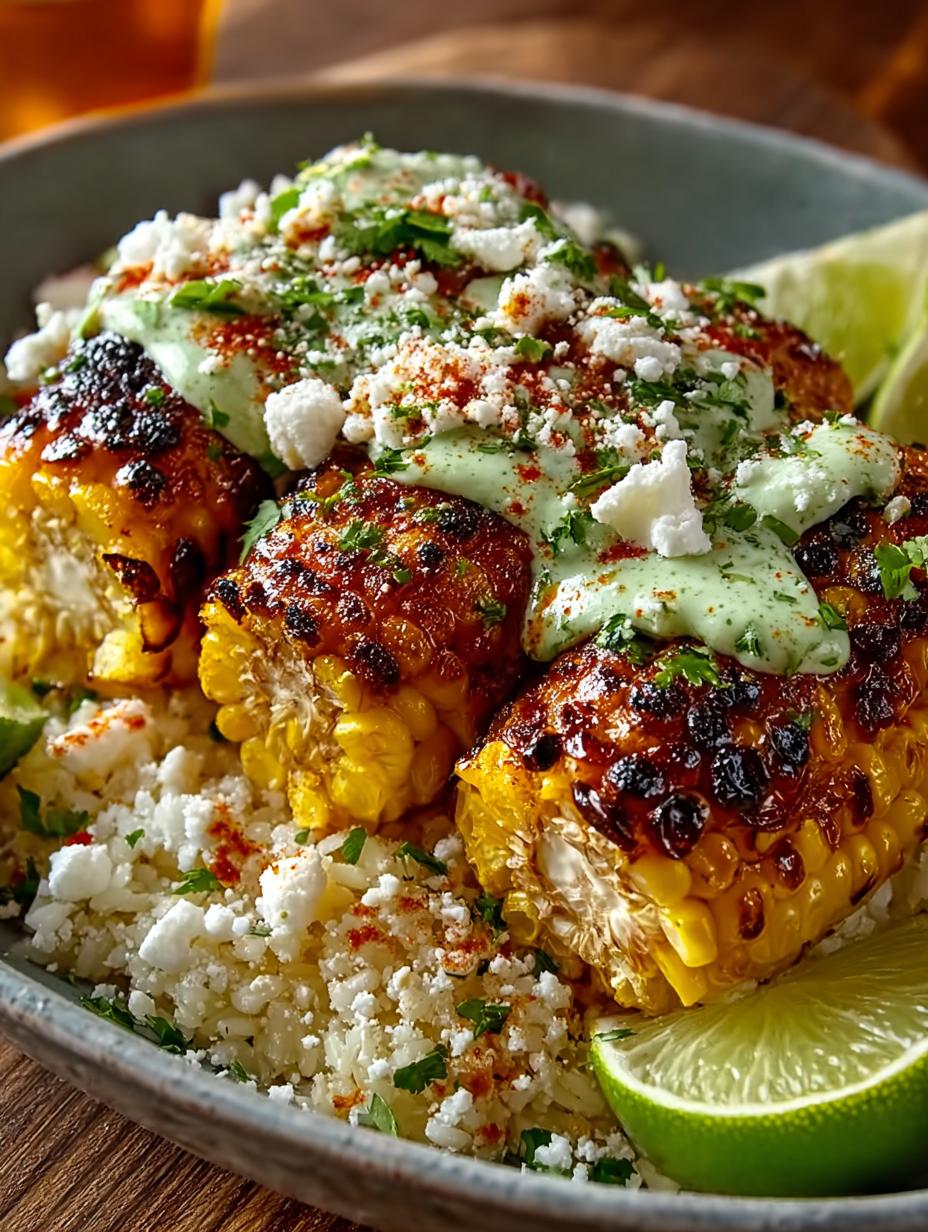 Flavorful Mexican Street Corn