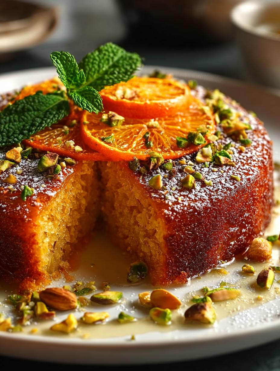 Flourless Orange Pistachio Almond Cake: A Gluten-Free Delight - Flourless Orange Pistachio Almond - main visual representation