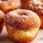 Fluffy Cinnamon Sugar Donut