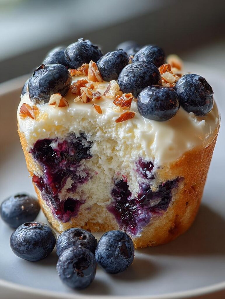 Fluffy Greek Yogurt Blueberry