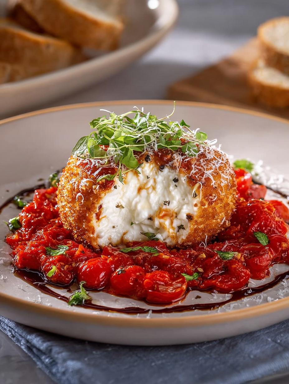 Fried Burrata: 7 Steps to Crispy, Creamy Perfection - Fried Burrata - additional detail