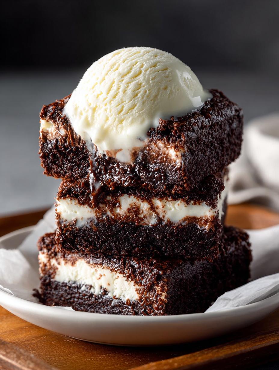 Fudgy Brownie Ice Cream Delight to Try Today - Fudgy Brownie Ice Cream - main visual representation