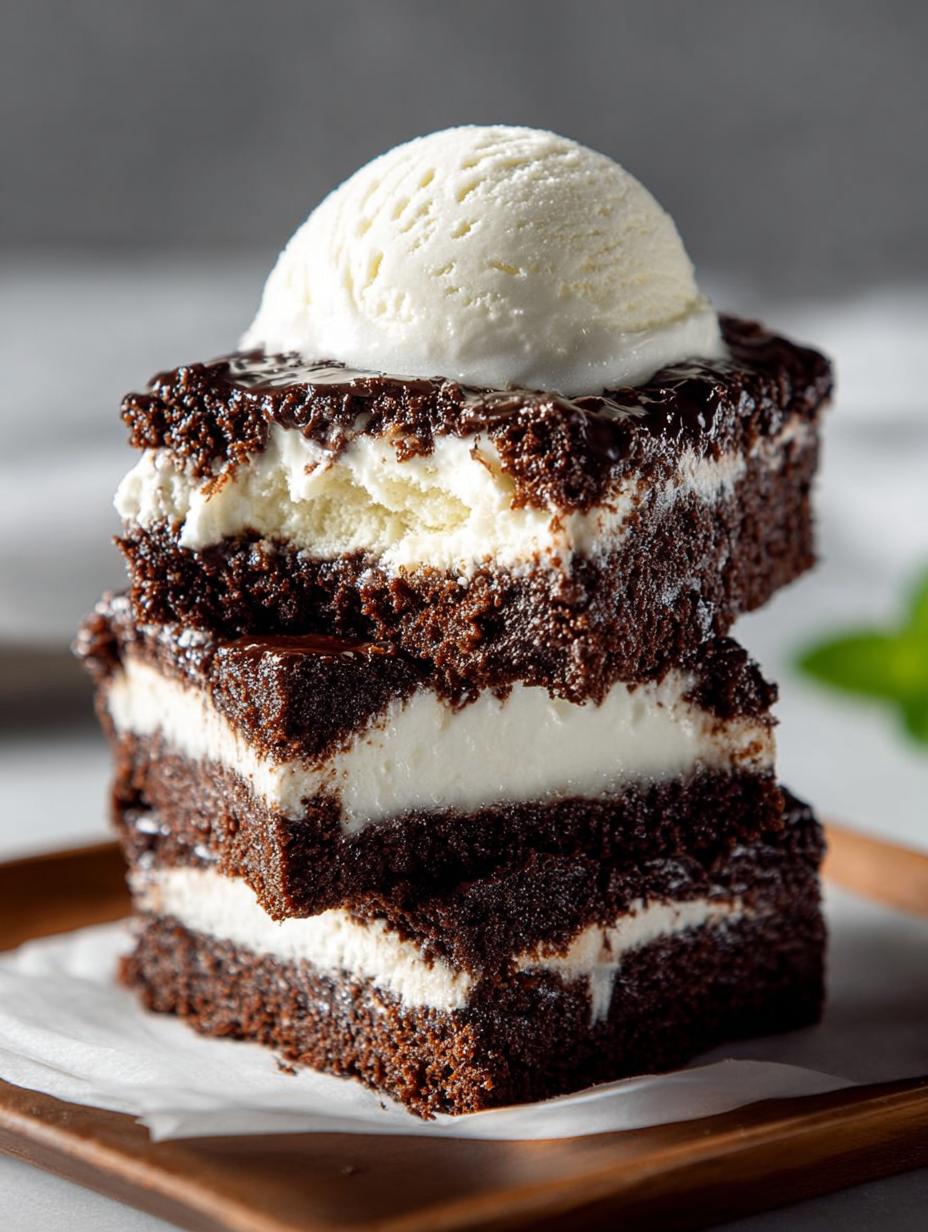 Fudgy Brownie Ice Cream Delight to Try Today - Fudgy Brownie Ice Cream - additional detail