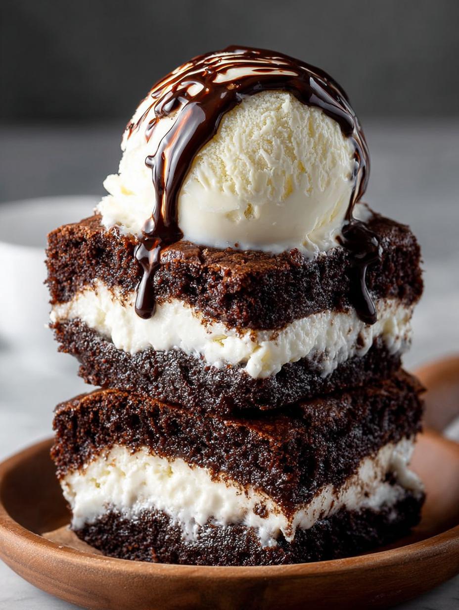 Fudgy Brownie Ice Cream