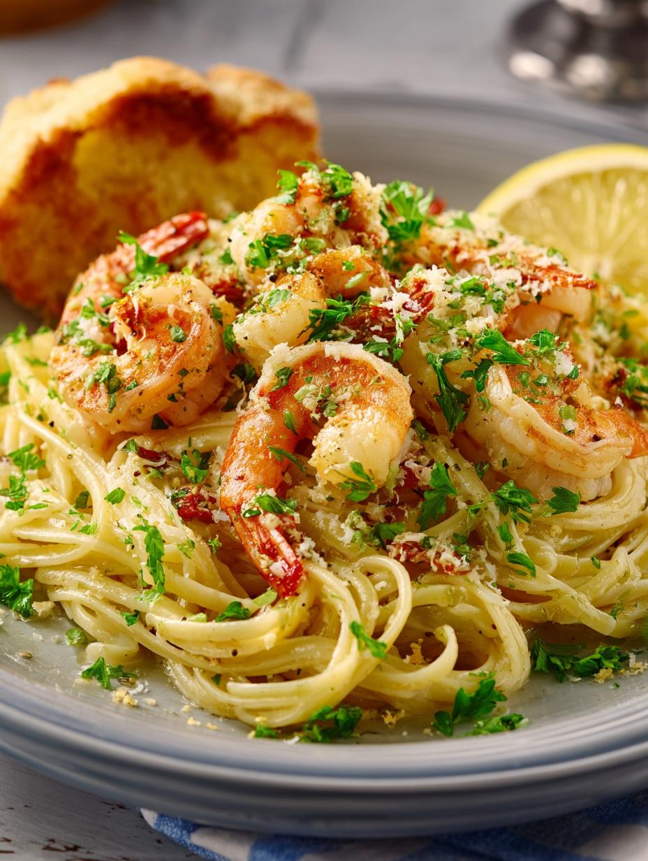 Garlic Butter Noodles with Shrimp: 5-Star Delight 5 Garlic Butter Noodles with Shrimp: 5-Star Delight - Garlic Butter Noodles with - additional detail