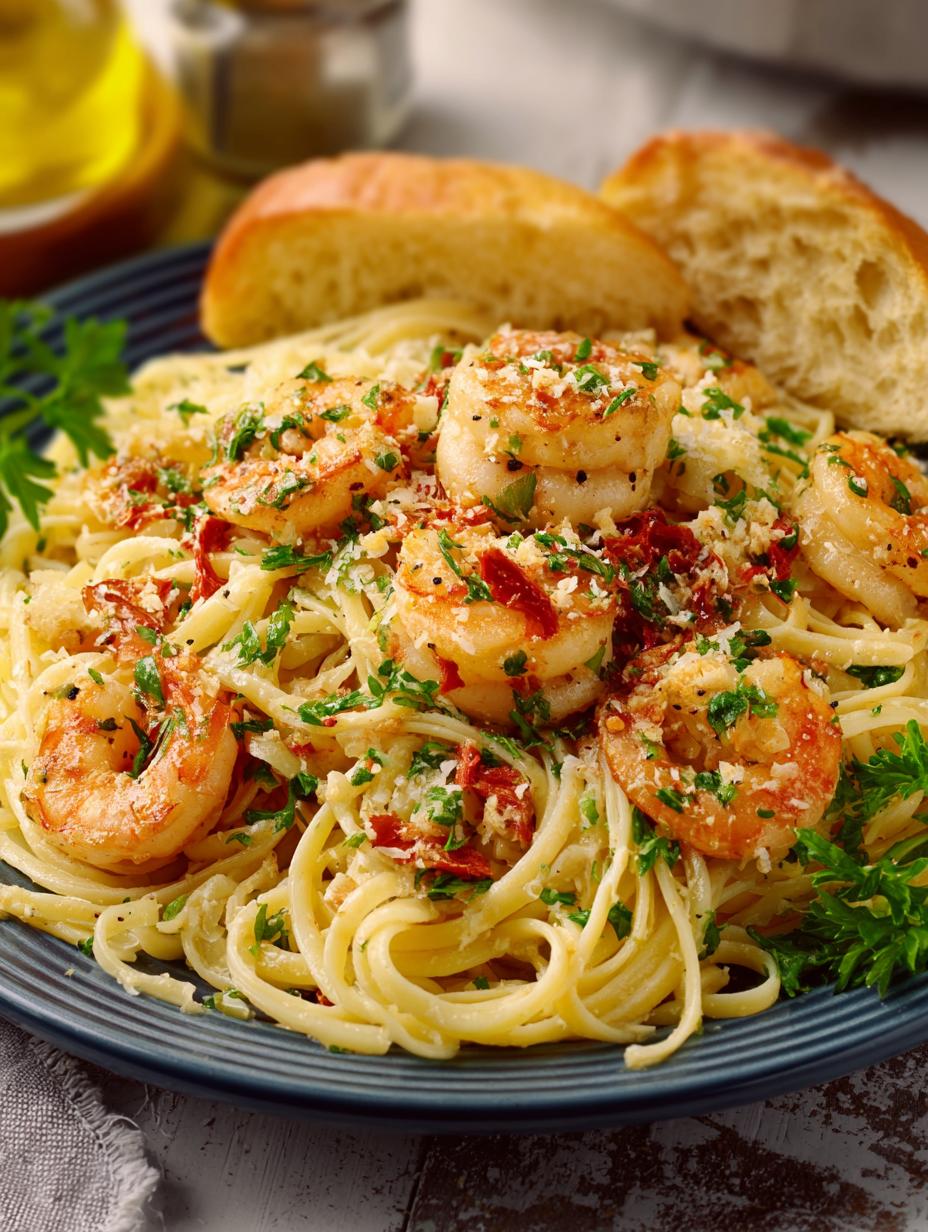 Garlic Butter Noodles with Shrimp: 5-Star Delight - Garlic Butter Noodles with - additional detail