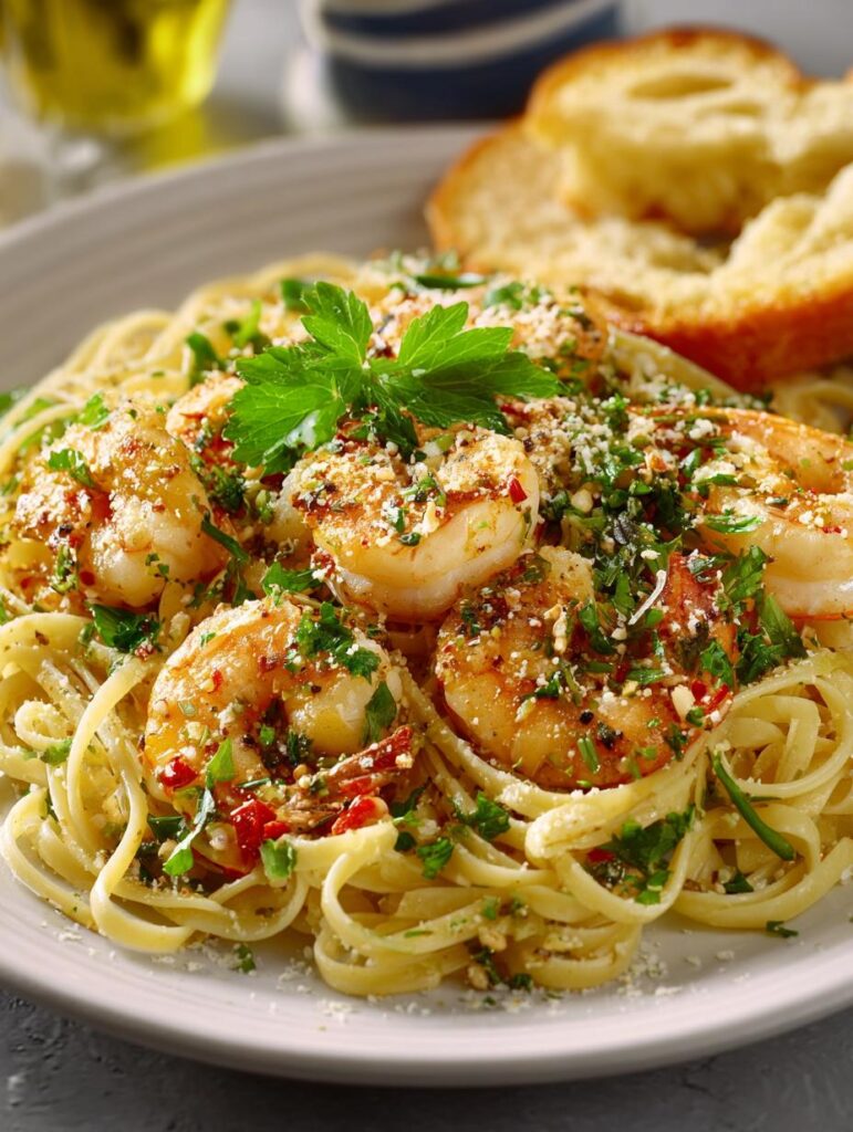 Garlic Butter Noodles with