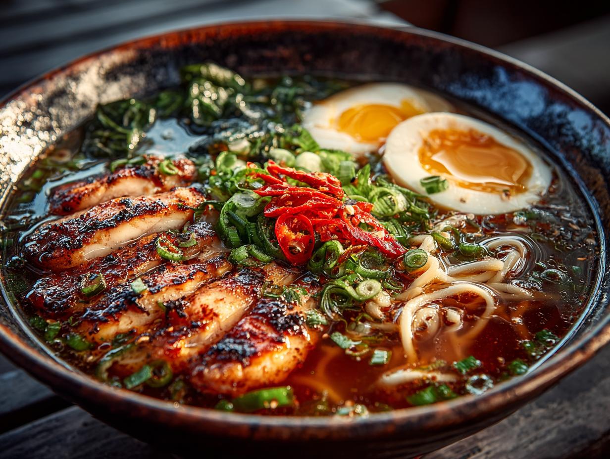 Garlic Chicken Ramen: 5 Irresistible Ways to Enjoy It 6 Garlic Chicken Ramen: 5 Irresistible Ways to Enjoy It - Garlic Chicken Ramen - additional detail