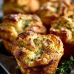 Garlic Herb Focaccia Muffins