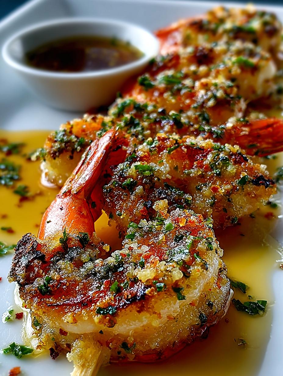 Garlic Parmesan Shrimp Skewers: A Flavorful Delight 5 Garlic Parmesan Shrimp Skewers: A Flavorful Delight - Garlic Parmesan Shrimp Skewers - main visual representation