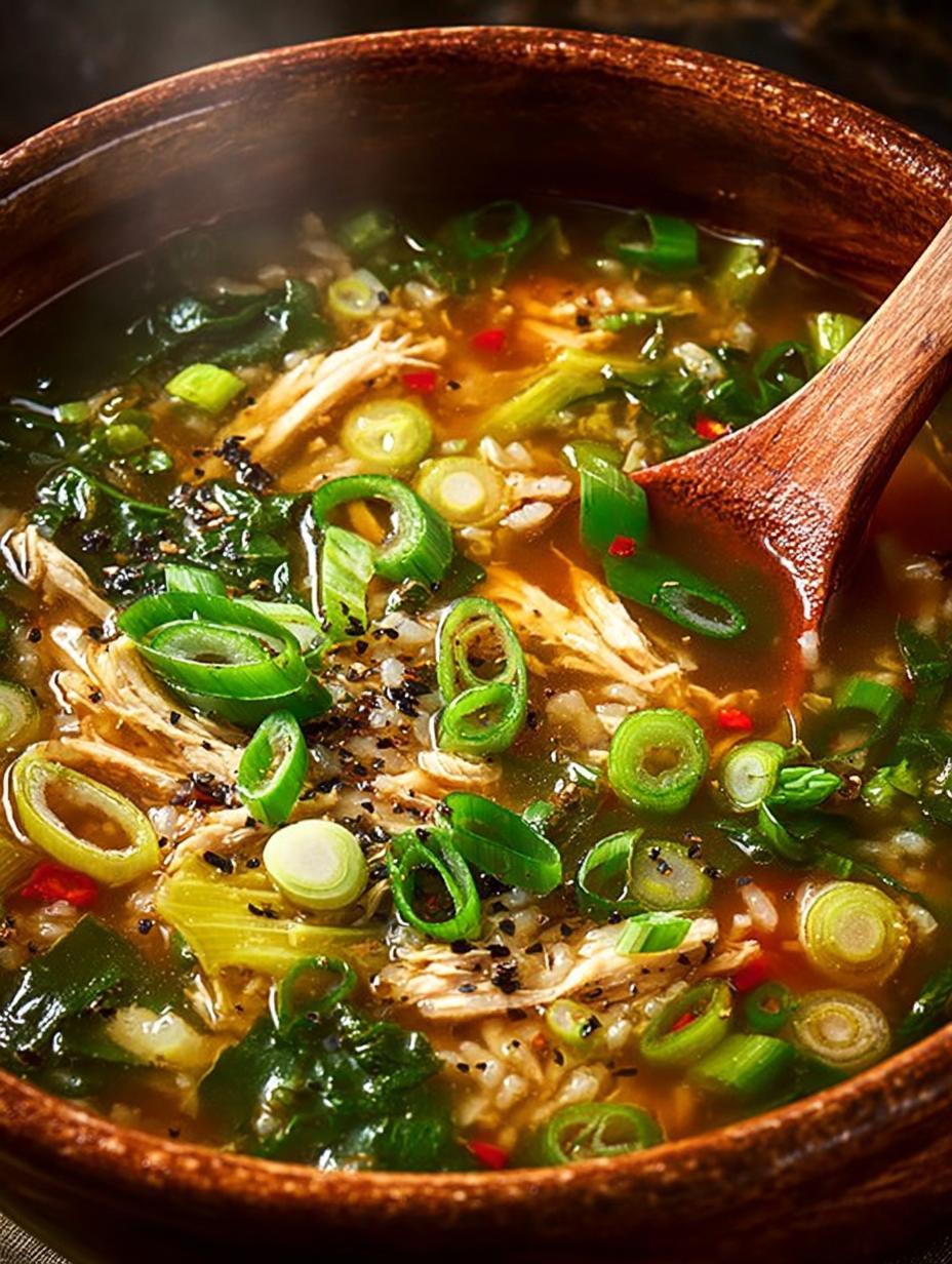 Comforting Ginger Chicken Rice Soup for Cozy Nights 5 Comforting Ginger Chicken Rice Soup for Cozy Nights - Ginger Chicken Rice Soup - main visual representation