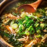 Ginger Chicken Rice Soup