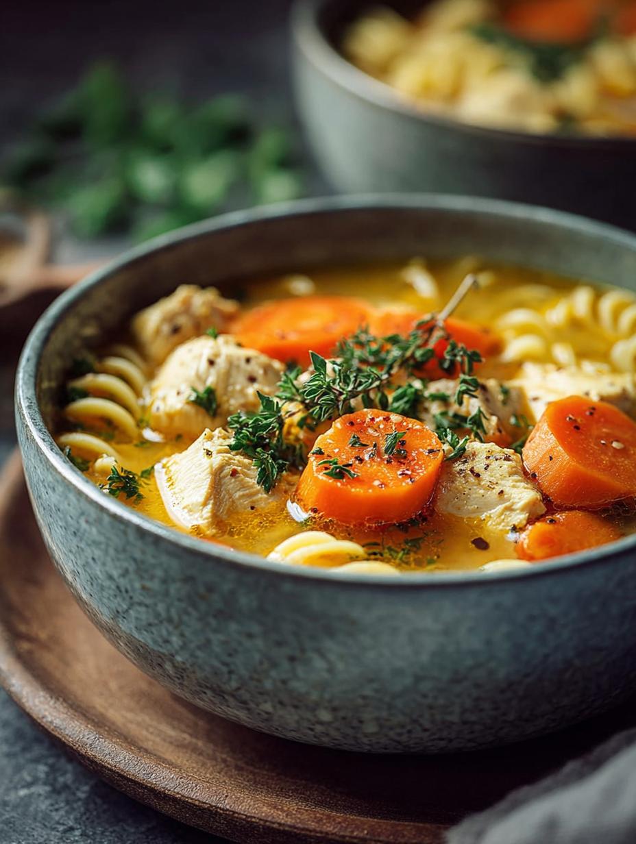 Ginger Turmeric Chicken Soup: 5 Healing Benefits 5 Ginger Turmeric Chicken Soup: 5 Healing Benefits - Ginger Turmeric Chicken Soup - main visual representation