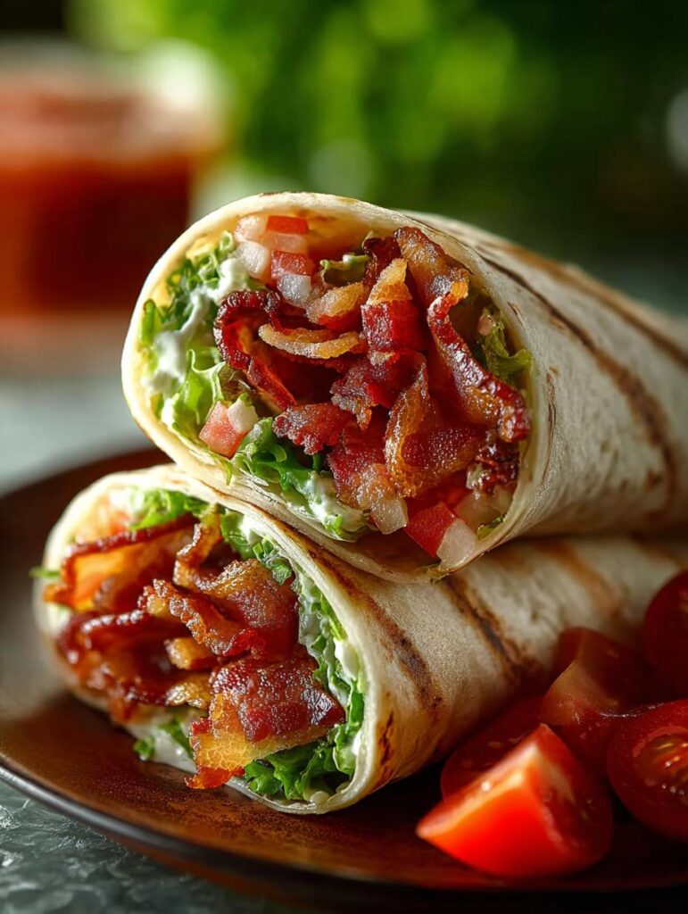 Gourmet Blt Wraps with