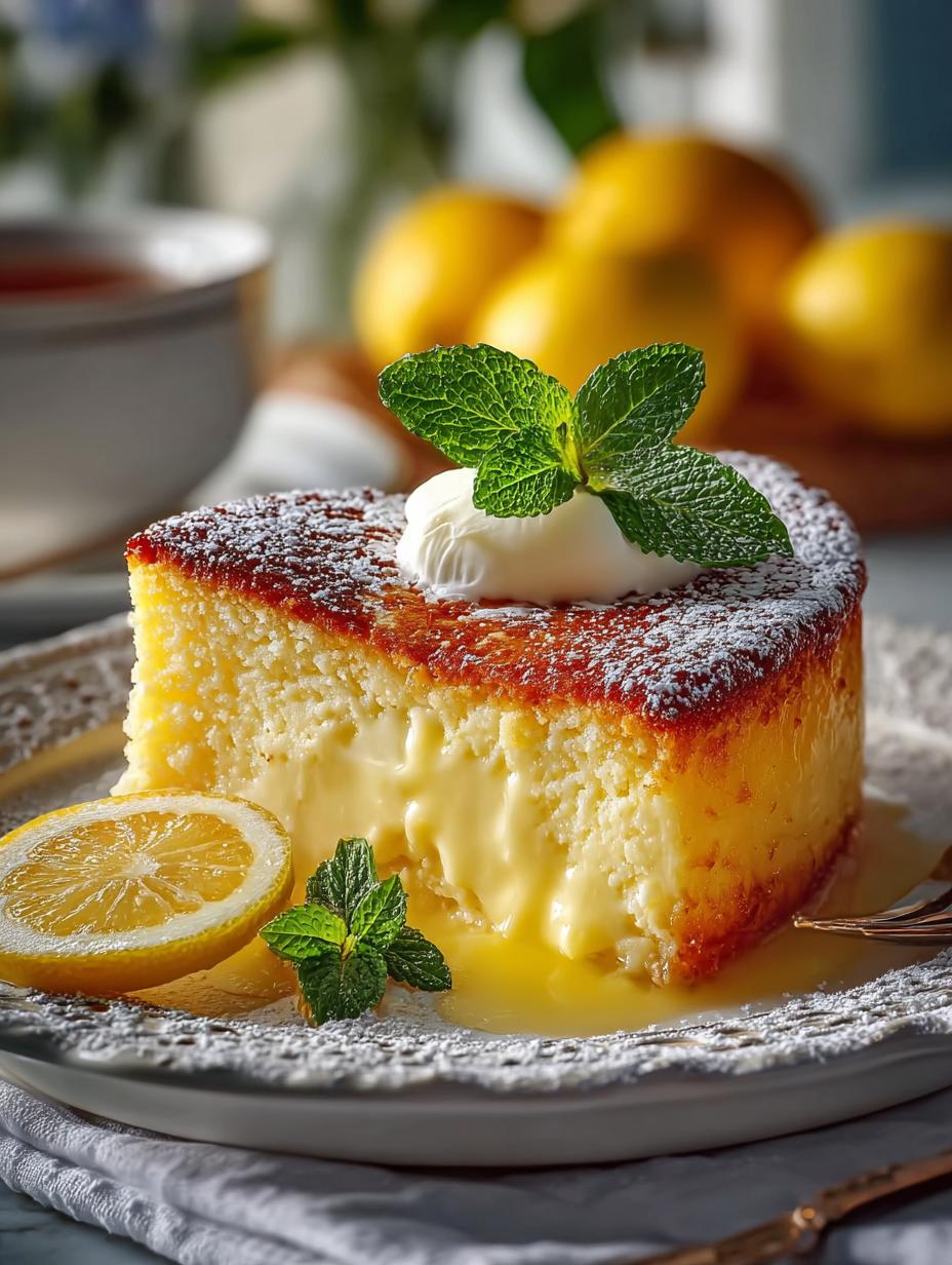 Grandmas Italian Lemon Custard: 12 Layers of Delight - Grandmas Italian Lemon Custard - additional detail